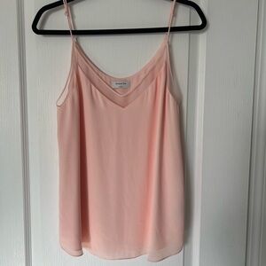 Aritzia Babaton Galen Light coral Pink v-neck Camisole Top